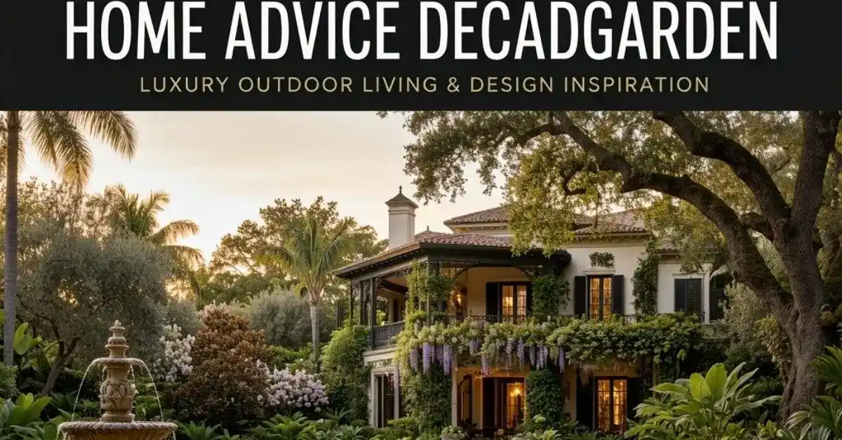 Home Advice Decadgarden: Complete Maintenance Guide