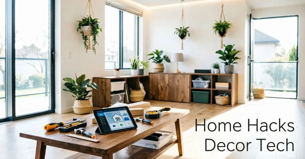 Home Hacks Decoradtech: Smart Tech & Styling Ideas